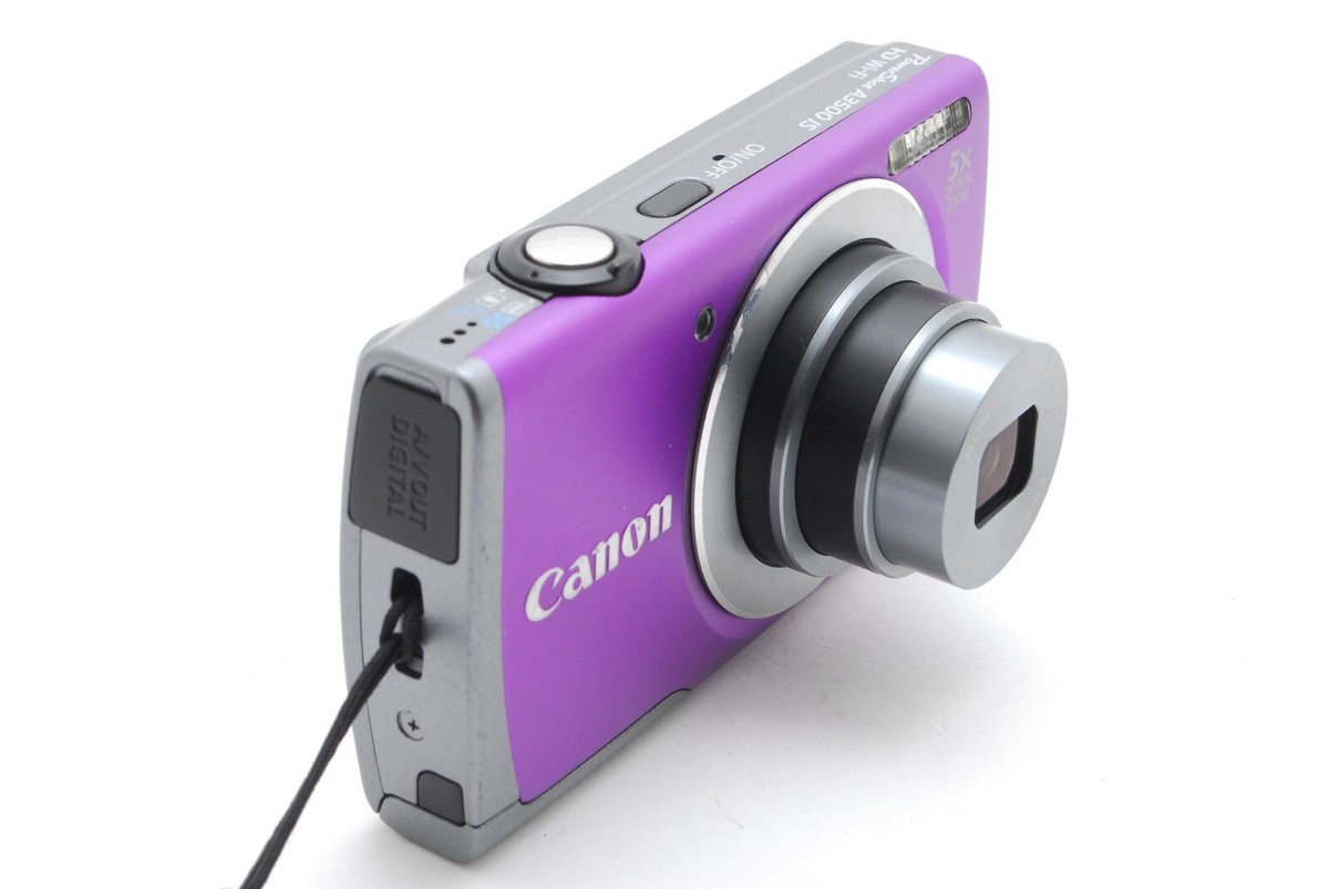 4522 Canon PowerShot A3500IS パープル デジカメ Amazon | Canon デジタルカメラ PowerShot A3500 IS(パープル) 広角