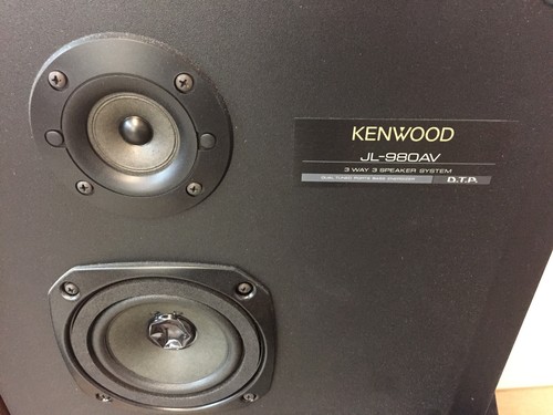 Kenwood JL-980AV Magnetically Shielded 3 Way 3 Speaker System - PAIR - Picture 5 of 11
