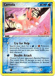 Pokemon EX Unseen Forces 37/115 Card - Corsola - Picture 1 of 1