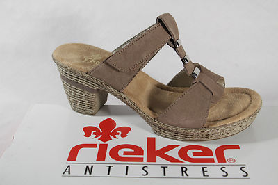 Rieker Mule, Beige, Soft Insole NEW!