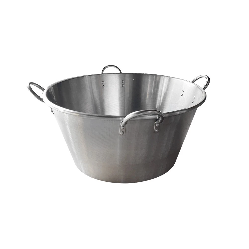Extra Large 32 Inch Carnitas Cazo Stainless Steel Caso Pot Pan Wok Gas Stove