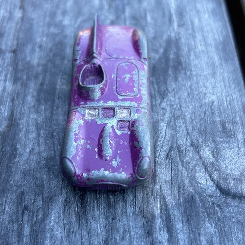 Vintage Tootsie Toy Jaguar Purple Diecast Le Mans Race Car Made in Chicago, USA - Picture 4 of 5