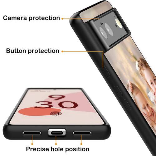 Custom Personalised Photo phone Case For Google Pixel 9 7A 6A 7 Pro 5A 8A Cover - Picture 30 of 40