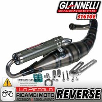 SchalldäMpfer Giannelli Genehmigt Auspuffanlage Reverse Piaggo Nrg MC2 MC3 Power