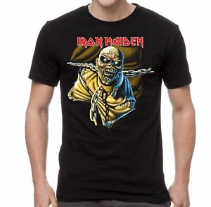 IRON-MAIDEN-cd-cvr-EDDIE-PIECE-OF-MIND-Official-SHIRT-MED-new