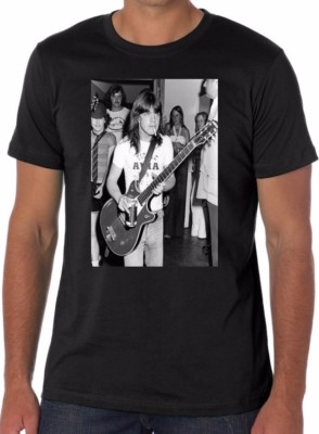 New Malcolm Young AC/DC Guitar FAN T Shirt