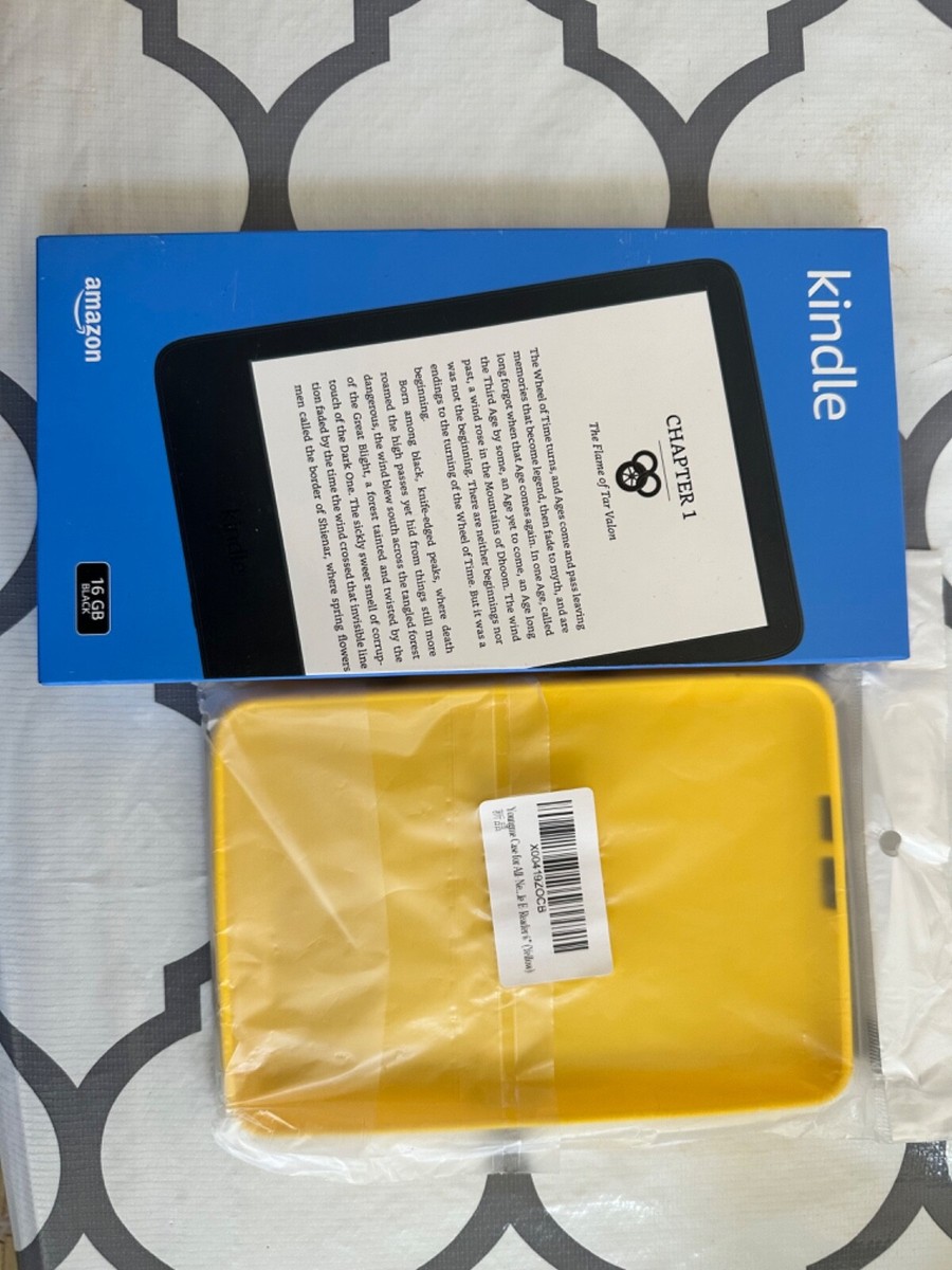 Amazon Kindle (2022) 16GB, Wi-Fi, 6 Inch eBook Reader – Black for