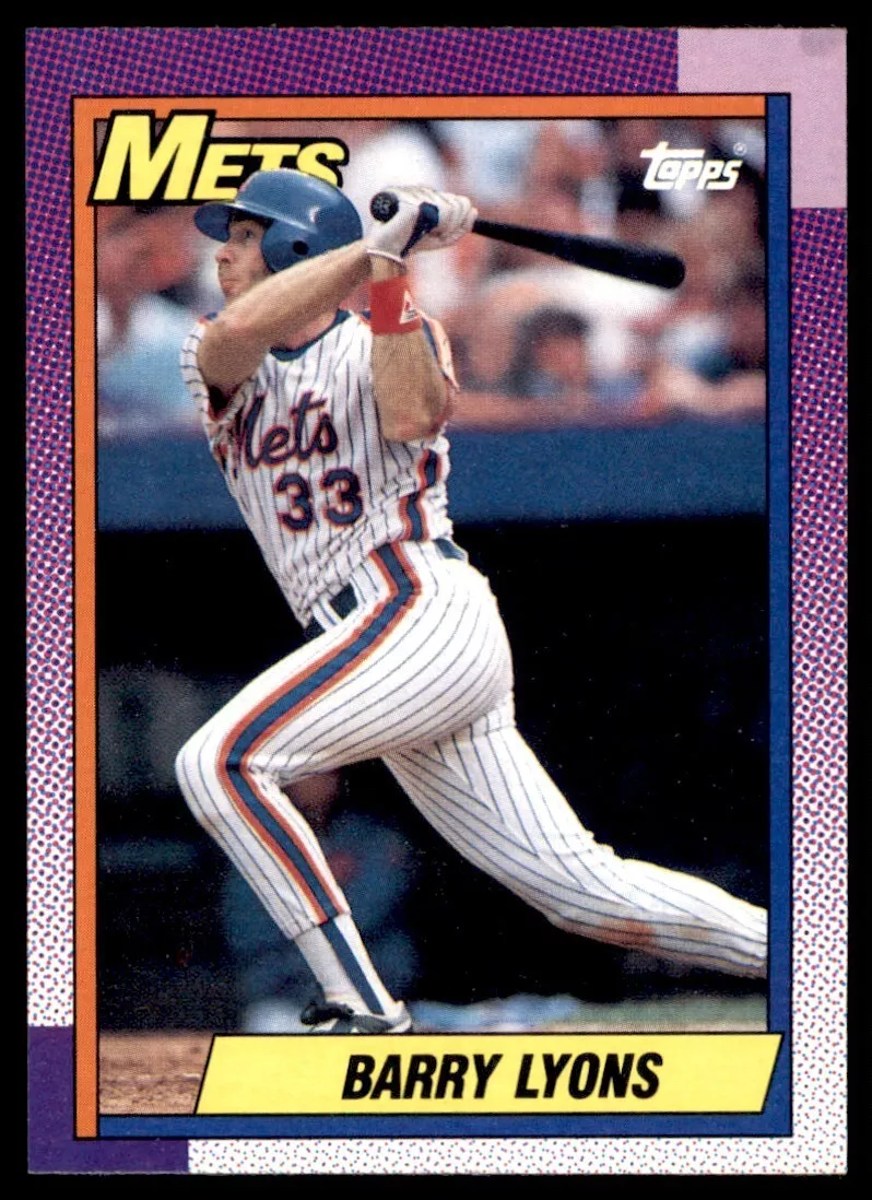 Barry Lyons trading card