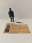 GI Joe Cobra Soldier V1 The Enemy Straight Arm Gun File Card ARAH 1982
