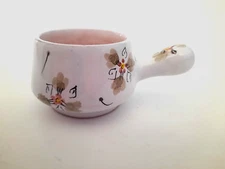 Vintage 80's FTD Floral Ceramic Succulent Pot-Hand painted-Los Reyes, Peru B.