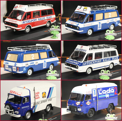1:43 RAF 2203 AVIA A21F Avtoexport Lada Rally Team Assistance IXO USSR URSS