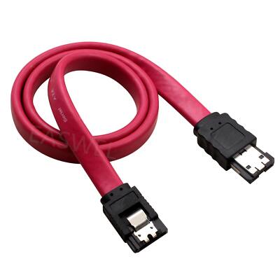 Computer Case Baffle 2 Port SATA to 2 ESATA External PCI Slot Cable Bracket New