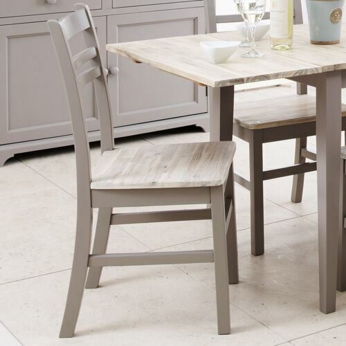 Grey Kitchen Chair, Wooden Seat Chair. Quality Kitchen Dining Furniture