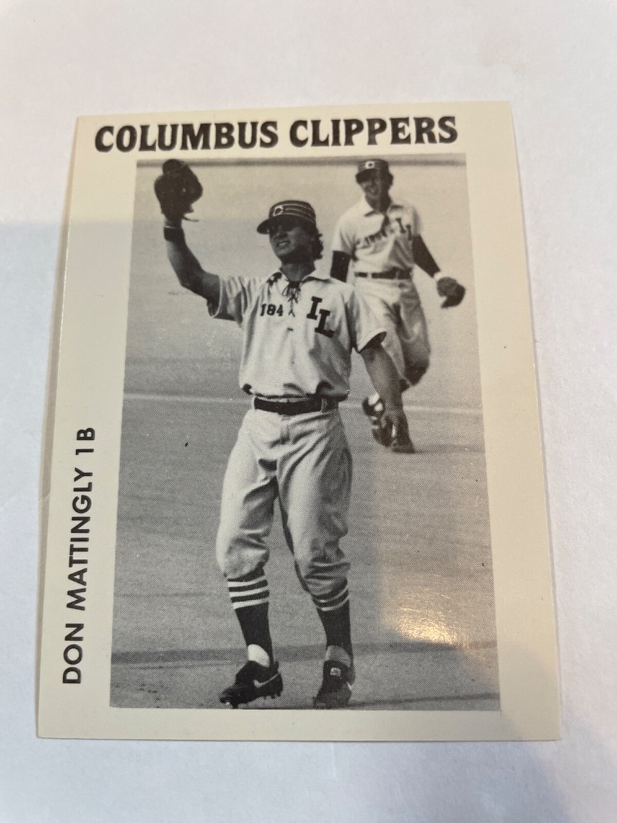 1984 Don Mattingly Columbus Clippers International League Rookie