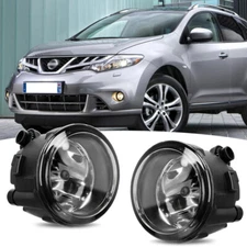 Front Bumper Fog Light Driving Lamp Pair For Nissan Murano 2009-2010 2011 2012