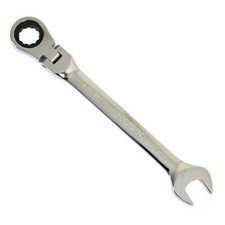 Image of US PRO BERGEN METRIC COMBINATION SPANNER RATCHET FLEXI END SPANNERS 6mm - 32mm