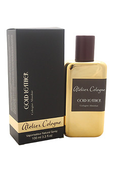 Gold Leather by Atelier Cologne Pure Parfum Oz 100 Ml Spray