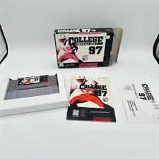 College Football USA '97: The Road to New Orleans (Super Nintendo Entertainment