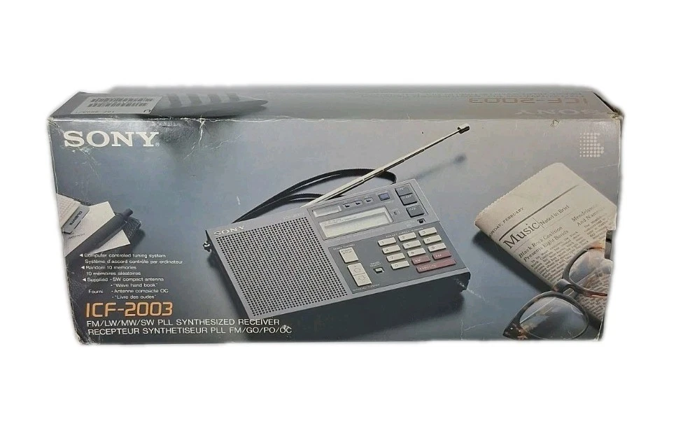 Preços baixos em Sony Ondas Curtas Rádios AM/FM portátil com