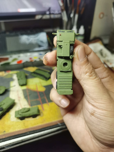 Handmade 3D Printed 1/144 United States air defense truck Model Finished Product - Picture 3 of 4