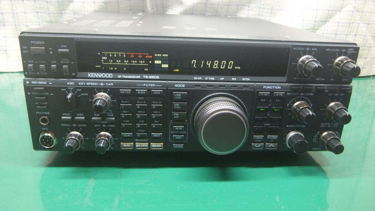 送料無料，品質保証】 KENWOOD TS-850S HF100W 動作品