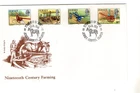 1975 JERSEY - 19th CENTURY FARMING FDC FROM COLLECTION K19