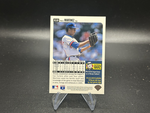 Carte Pedro Martinez 1995 Pinnacle Select #87 – Épreuve D'artiste – Expos Montréal