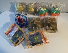Vintage 90s/00s Fast Food Toy Lot of 9 McDonald's Burger King Wendy's Disney NIB