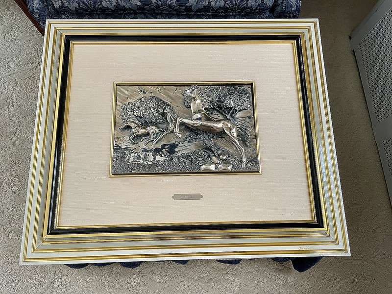 Horses ZOCCOLI Vintage ~120toz. .800 Silver  14.5 lbs Giuliano Ottaviani Italy