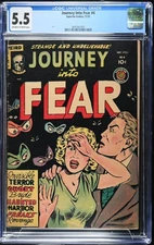 Journey Into Fear #4 - 1951 - CGC 5.5 Pre-Code Horror  Superior Comics