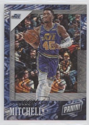 2019 Panini Black Friday Swirlorama 6/50 Donovan Mitchell #23 s1i