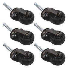 6 Pcs Roues Pivotantes Pour Les Tables Basses Et De Travail Roulettes Meubles