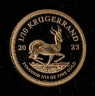 Photo of a 2023 Gold Krugerrand 1/10 oz from an eBay listing that sold on Jun 7, 2026