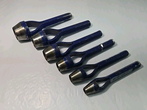 OCI O'Brien Consolidated Vintage Small Bow Punch Kit - 3/8" - 1" - 6 Pieces
