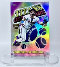 Ronald Acuna Jr. #TOG-7 Prices | 2026 Topps Titans Of The Game