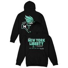Unisex Stadium Essentials Black New York Liberty Next Time Urban Premium Hoodie