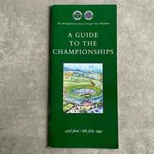 Wimbledon Tennis Championship Guide - 1989