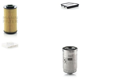 MANN-FILTER Inspektionspaket Filtersatz XL Filtereinsatz Partikelfilter für FC