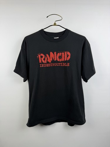 Vintage 2003 Rancid Indestructible Punk Rock Epitaph Records Large 22.5x27
