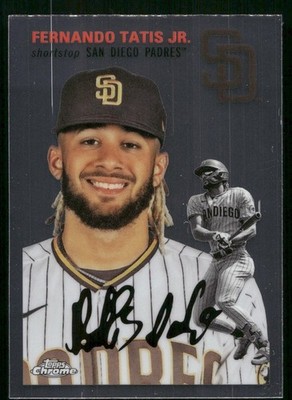 Fernando Tatis Jr. - 2023 Topps Chrome Baseball - 1975 Topps #366