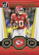 2024 Donruss #3 Isiah Pacheco Champ is Here INSERT CHIEFS
