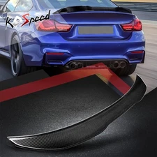 Carbon Fiber PSM-Style Rear Trunk Lid Spoiler Wing for 15-20 BMW M4 G82 Coupe