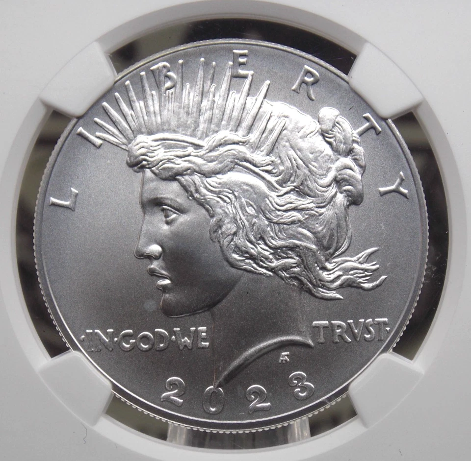 2023 Morgan & Peace Silver Dollar (6 Coin) Set NGC MS/PF70 **FDOI** ECC&C, Inc. - Image 2 of 4
