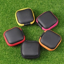 5 Pcs Travel Organizer Earphone Storage Case Bucket Bag Zipper for
