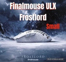 Finalmouse ULX Frostlord S Wireless Gaming Mouse White Unopened