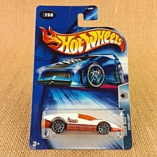 2004 Hot Wheels #208 Aeroflash White Track Aces Chrome 10SP