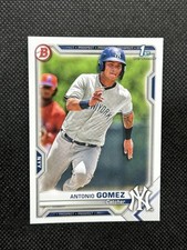 2021 Bowman Paper Baseball Antonio Gomez New York Yankees 1st Bowman #BP-82