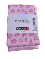Leggings Thermoleggings Gr. 110/116 Ergee rosa m.  Fleckendesign