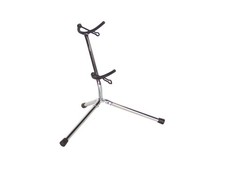 Dimavery Saxophone Stand - Chrome, Sturdy & Foldable