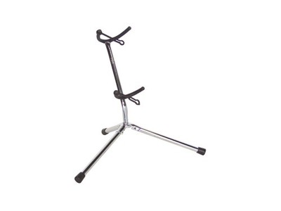 Dimavery Saxophone Stand - Chrome, Sturdy & Foldable